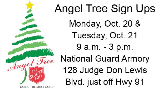 Angel Tree sign-ups set for Monday and Tuesday at Armory - www ...