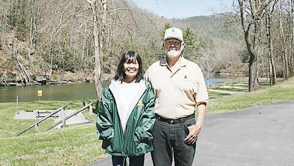 Star Photo/Abby Morris-Frye  Frances and Jim Parker are the campground managers at the TVA Watauga Campground.