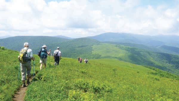 Contributed Photo/SAHC Caretakers, seasonal ecologists and ridgerunners all have different job descriptions, but the main goal is to build a better understanding of the Roan Highlands for current hikers and future generations to enjoy.
