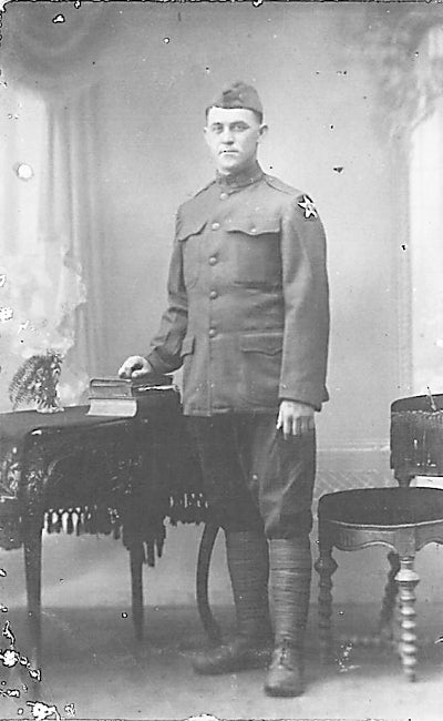 Contributed Photo  William "Bill" M. Bradley served in the Army in Europe during WWI, the first in a four-generation chain of men who would continue his legacy.