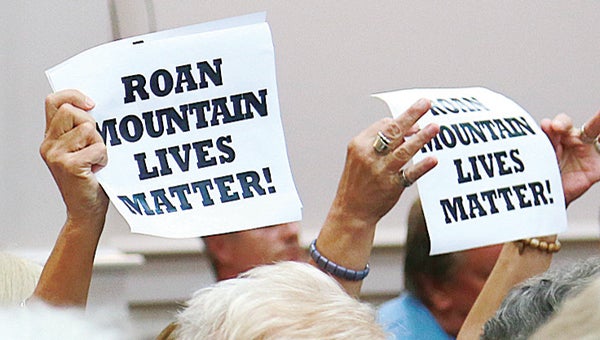 Star File Photo A "Roan Mountain Lives Matter" campaign formed after the Carter County Rescue Squad announced its decision to close the substation in that community.