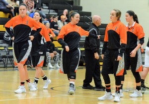 The Elizabethton Lady Cyclones are off to a 21-0 start and have reeled off 57 straight regular-season wins led by their starting five seniors--Emily Kiser, Emily Schubert, Kayla Marosites, Kelci Marosites, and Melenda Perry. The five seniors are captains each game.