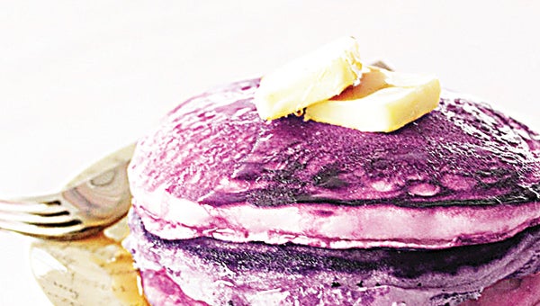 Contributed Photo  Purple pancakes will be served at the Carter County Relay for Life kickoff to promote the theme of "painting the world purple" and spreading awareness about cancer.