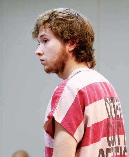 Star Photo/Abby Morris-Frye  Jared Floyd appeared in court Friday where Judge Keith Bowers granted a postponement for a preliminary hearing to allow time for a mental health evaluation to be completed.