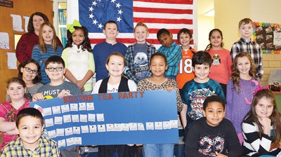 Star Photo/Rebekah Price  Ms. Brandi Erwin's fourth grade class voted for blueberry tea as its favorite.