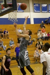 Star Photo/Collin Brooks Unaka's Colton Chambers puts up a shot during Thursday's FCA TN-VA All-Star game. 