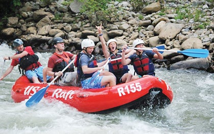 Contributed Photo Those wishing to enjoy family time on the river and to take a traditional trip down the Nolichucky Gorge's class IV whitewater are encouraged to reserve their spaces now.