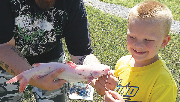 Contributed Photo the annual Catfish Tournament is always an exciting time for families and kids to test their fishing skills and to catch what lurks in the bottom of the pond.