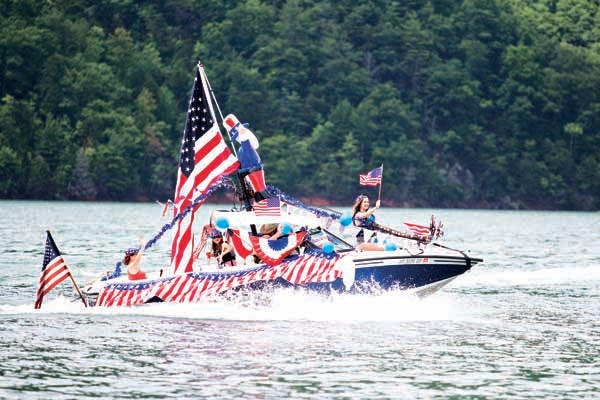 Star File Photo  Boaters from across the area will descend to Watauga Lake Monday for the 16th annual boat parade.