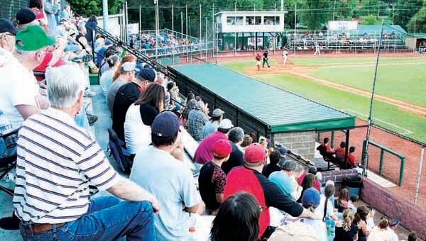 Star Photo/Bryce Phillips  The Twins' home opener had 1,003 spectators show up to enjoy the game Wednesday.
