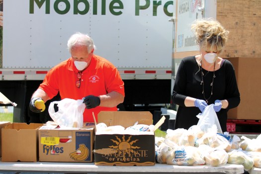 Feeding the veterans... Local VFW post teams up with Second Harvest