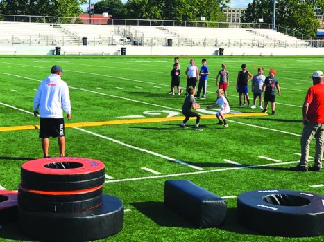 Football clinics off and running... Registration ongoing for