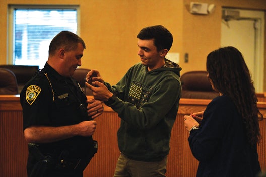 Croy sworn in as EPD Captain becoming third-generation police ...