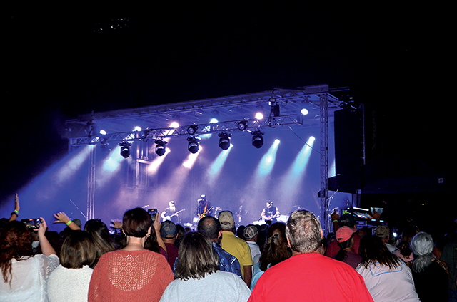 Global Citizen Festival 2022 Crowd Enjoying Music