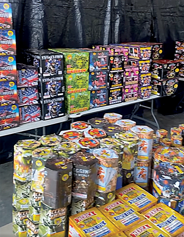 Local volunteer fire departments sell fireworks for fundraiser www