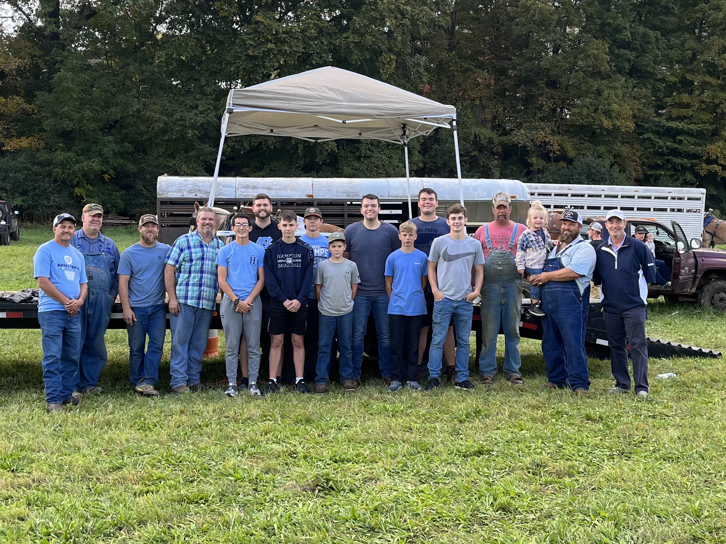 Blue Ridge Horse Pullers Association thrills crowds at Hampton Event
