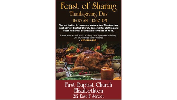 Nov. 10, 2023: To share the feast